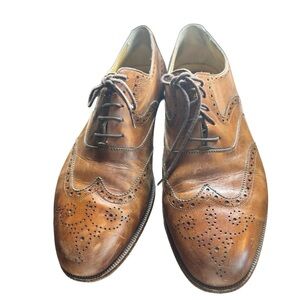 Cole Haan Brown Leather Shoes Size 9.5 (Used - Good Condition)